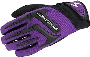 ScorpionEXO Women's Skrub Gloves (Purple, Small)