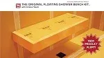 *New* The Original Floating Shower Bench Kit with Schluter Kerdi - Original Shower Bench Bracket - 14 / 60