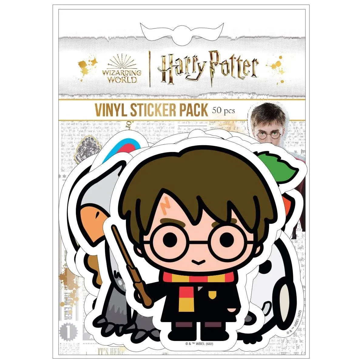 Paper House Productions - Harry Potter Collection - Vinyl Sticker Set - Chibi