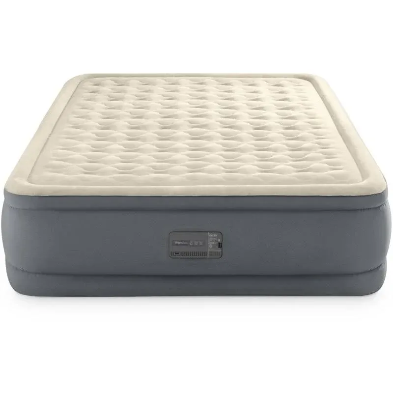 Intex PremAire II Air Mattress: Queen Size – Built-in Electric Pump – 18in NEW