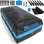 Mockins 35 Cubic Foot Roof Cargo Bag | 80&#034;x40&#034;x20&#034; Waterproof Bag w/ Accessories