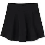 The Children's Place Girls' Uniform Active French Terry Skort