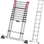 Aluminum Telescopic Extension Ladder, 150 kg Load Capacity