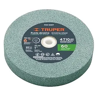 Truper 16407 6x1" Grain 60 Silicon Grinding Wheel