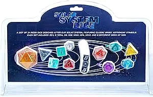 Gate Keeper Games Solar System 14pc RPG Resin Dice Set