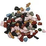 Chocolate Rocks - 1lb Resealable Stand Up Candy Bag - Realistic Edible Rock Candy - Candy Coated Chocolate Rocks in Various Shapes and Colors - Bulk Candy for Parties