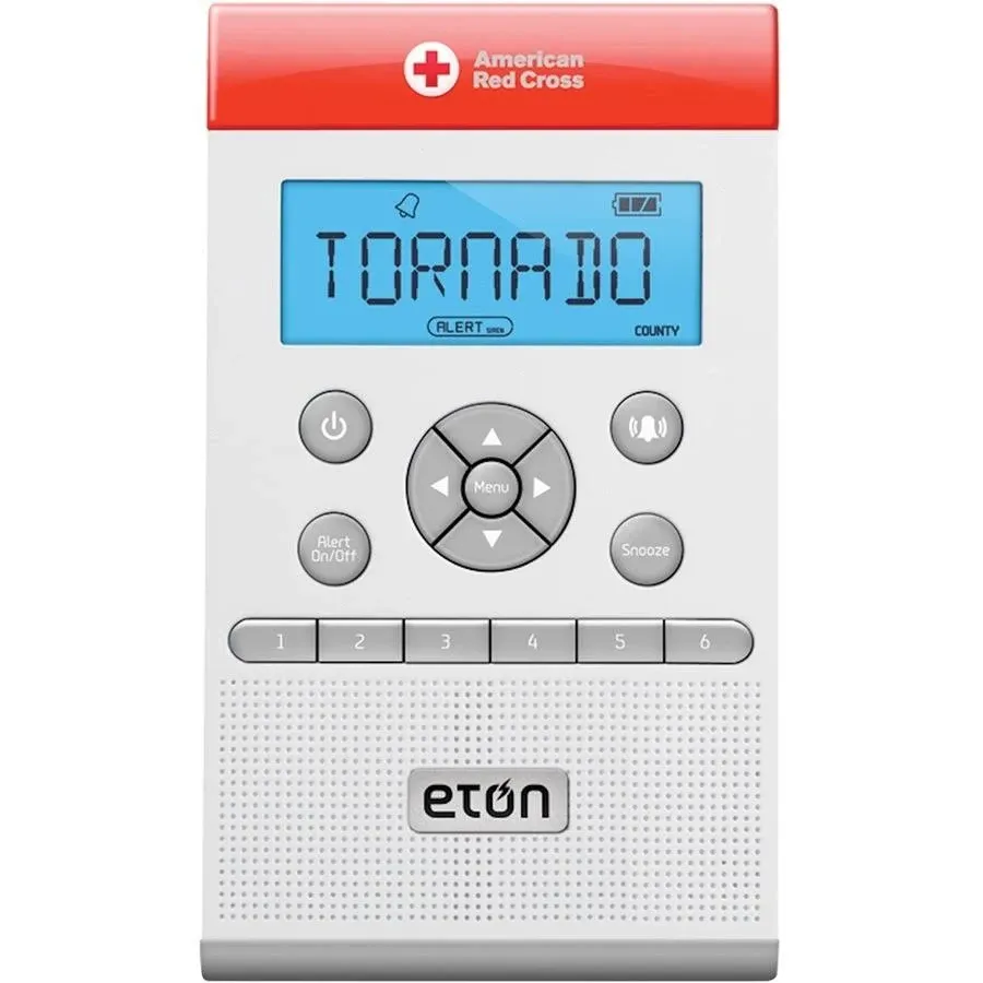 American Red Cross Arc Zone Guard Weather Radio Arczg100w