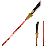 Forgemith Bamboo Anime Cosplay Swords：Roronoa Zoro/Kitetsu/Yama Enma/Trafalgar Law/Kozuki Oden/Edward Newgate,About 40.75/59 Inches,Anime Original Texture,for Role-Playing,Stage Performance and Gift