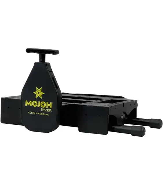 Mojoh Ryzer Disc Golf Bag Stand – Lightweight, Back Saving Bag Stand for Squatch, Grip EQ, Dynamic Discs, Prodigy, Latitude 64 & More – Keeps Your Bag Clean & Off the Ground, Disc Golf Without a Cart!