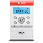 Eton American Red Cross ZoneGuard AM/FM/NOAA Radio, Alarm Clock, Weather Alerts