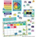 Carson Dellosa Calendar Set—Multicolor<wbr/>, Seasonal Kit With Monthly Headers, 