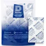 Dry & Dry 30 Gram [20 Packets] Silica Gel Packets Desiccants, Silica Packets - Rechargeable Silica Gel Packs, Silica Gel Packets, Desiccants Packets, Silica Gel