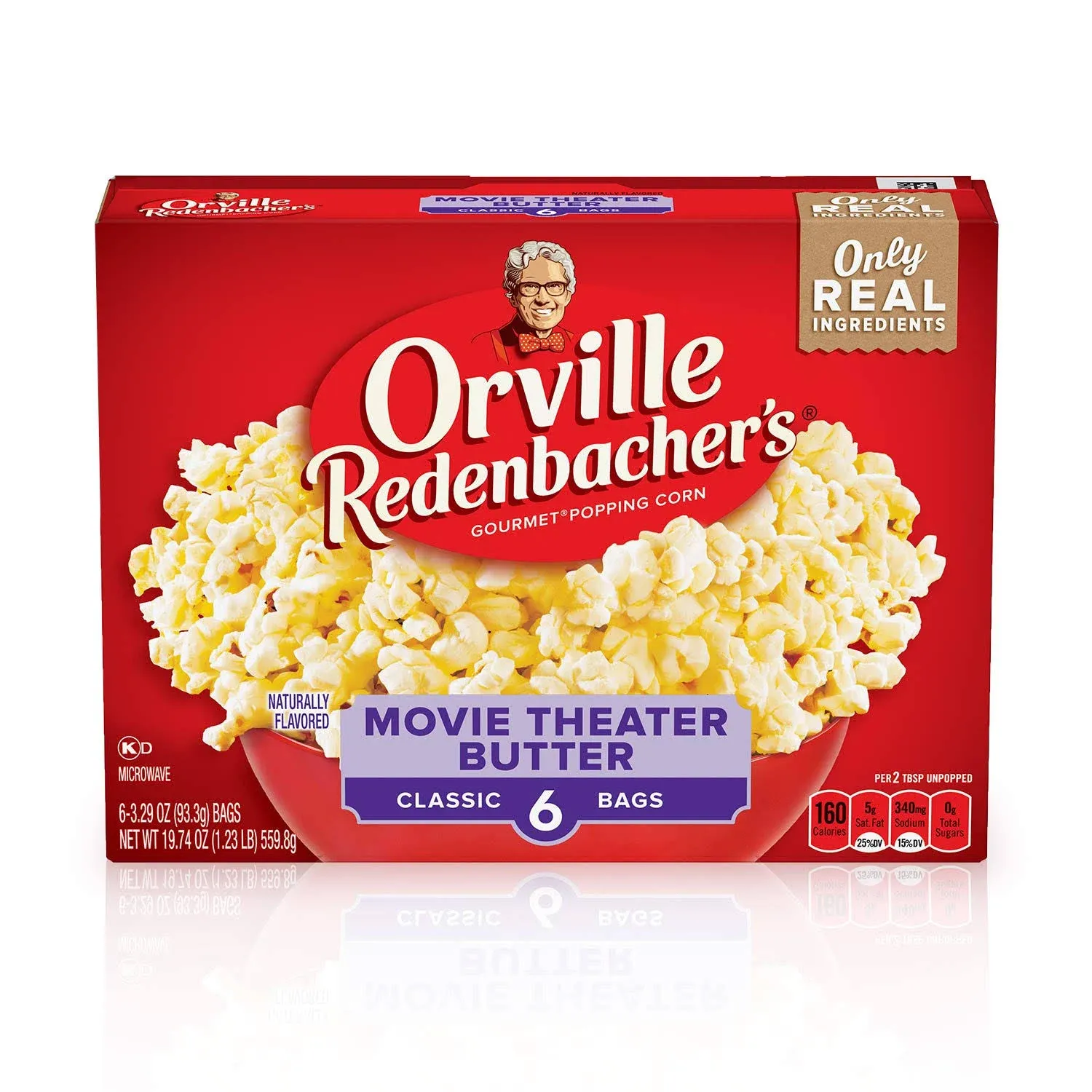 Orville Redenbacher's Naturals Microwave Popcorn Simply Salted