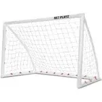 Net Playz 6-Foot Backyard Soccer Goal, White