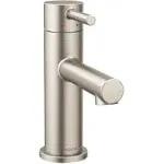 Moen Align Single Handle Single Hole Bathroom Faucet with Drain Finish: Chrome 6190