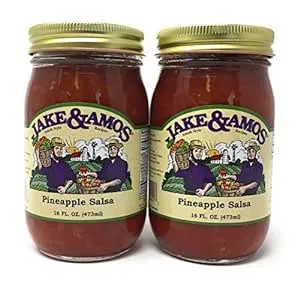 Jake & Amos Sweet & Hot Pepper Relish 16 oz. Jar (2 Jars)