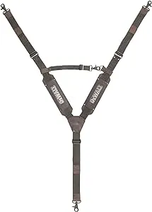 DEWALT Leather Tool Belt Suspenders, Adjustable Comfort Design (DWST550116)