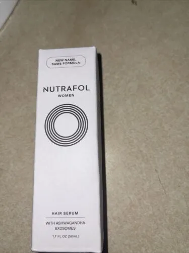 Nutrafol Women's Hair Serum with Ashwagandha Exosome 1.7 oz Brand New in Box