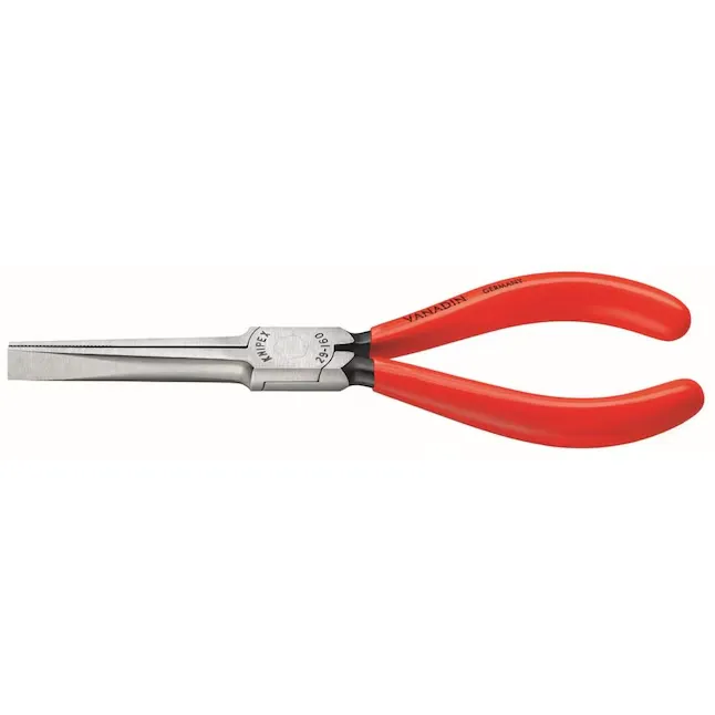 KNIPEX 6.35-in Flat Nose Needle Nose Pliers