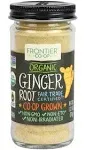 Frontier Organic Ginger Root, Ground - 1.31 oz jar