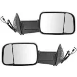 Ram tow Mirror Power Folding Heated Signal Puddle