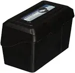 Advantus 45001 Index Card Holders, 3-Inch x5-Inch , Black