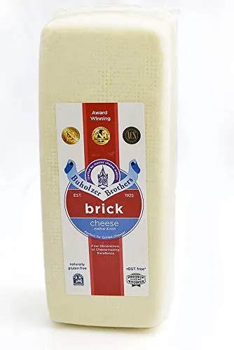 Brick- Wisconsin Cheese - Mild Brick Cheese (2lb)