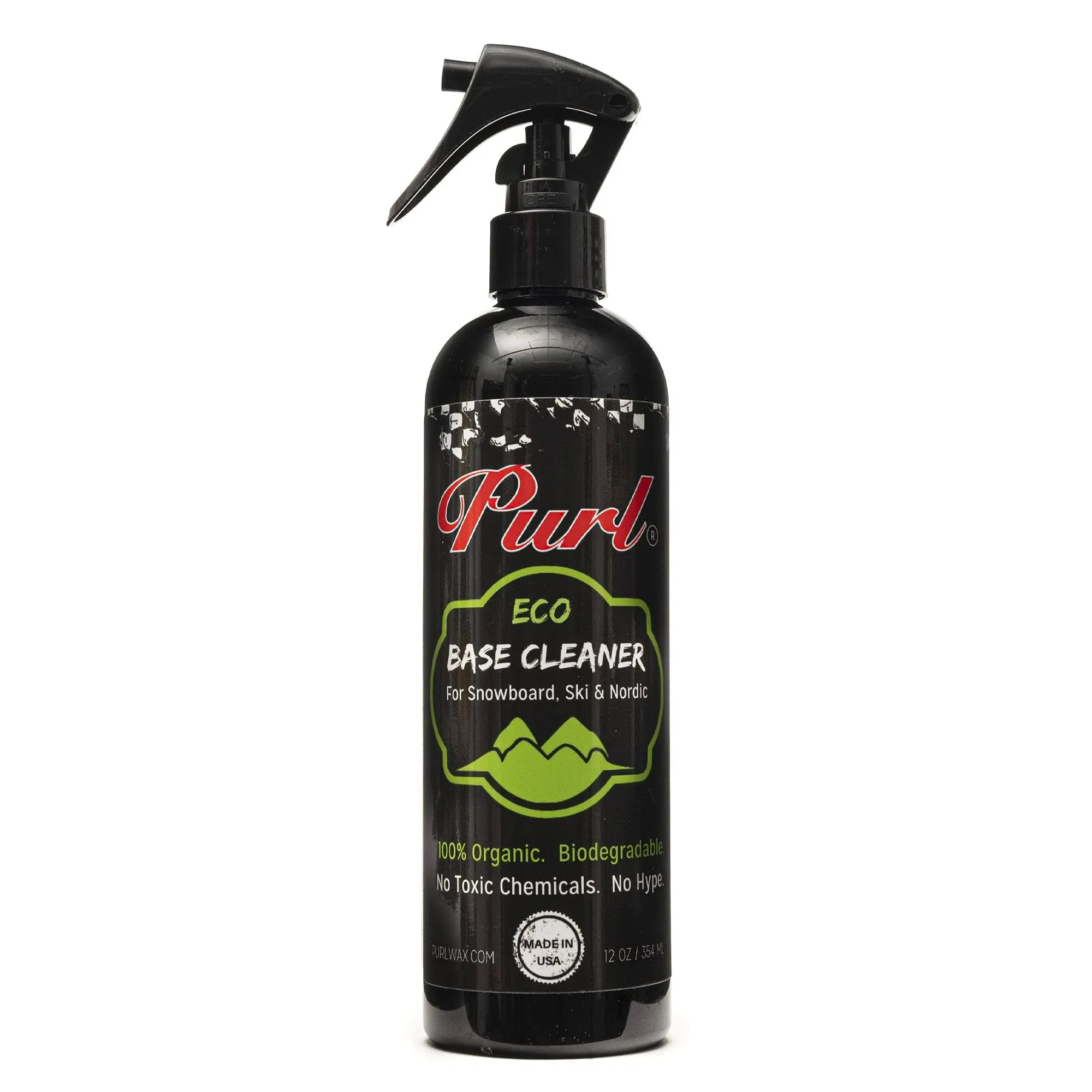 Purl Eco Ski & Snowboard Base Cleaner, 12 oz Spray