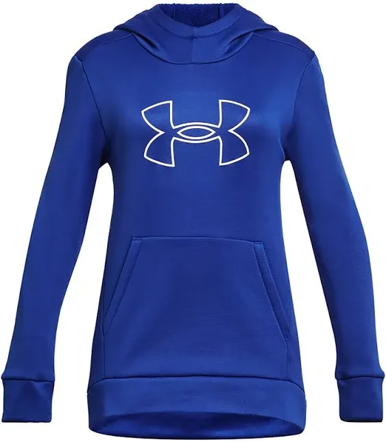 Under Armour Girls Fleece Big Logo Hoodie