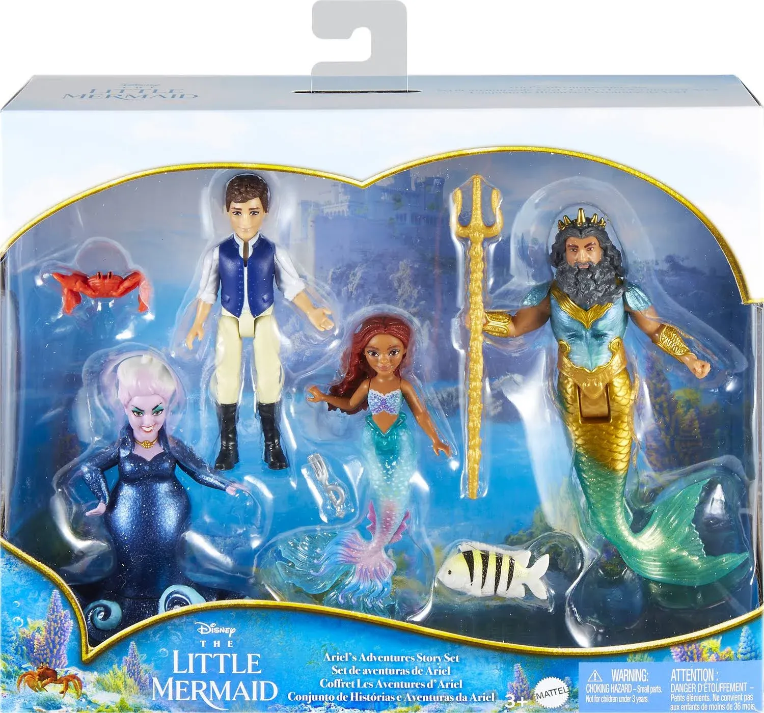 Disney The Little Mermaid Ariel's Adventures Story Set