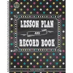 Teacher Created Resources® Chalkboard Brights Lesson Plan and Record Book, Pack of 2