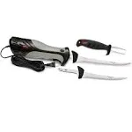 Rapala Heavy Duty Electric Fillet Knife Combo Pack - Black/Gray