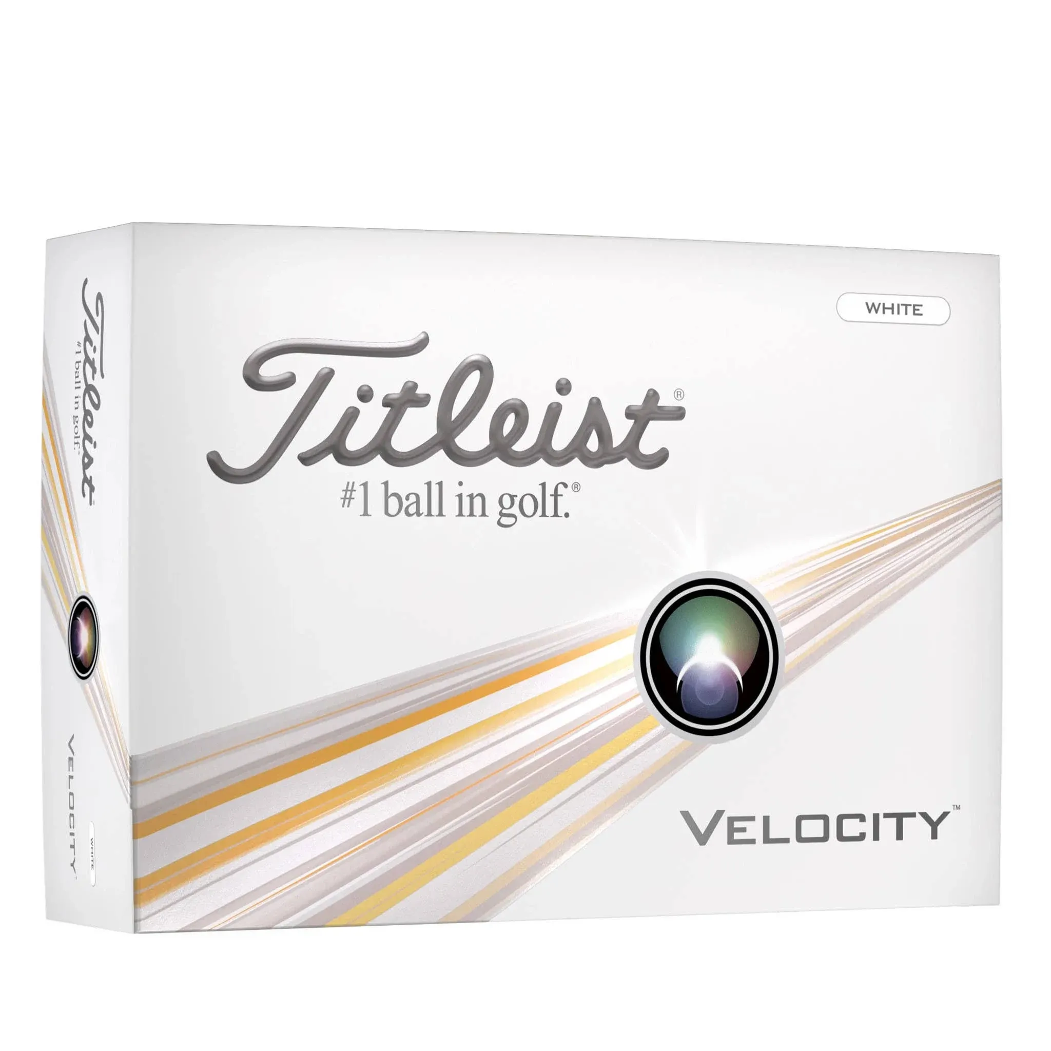 Titleist 2024 Velocity White Golf Balls