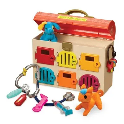 B. Toys Toy Vet Kit for Kids Critter Clinic