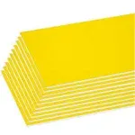 Bazic 20 inch x 30 inch Yellow Foam Board Pack of - 25