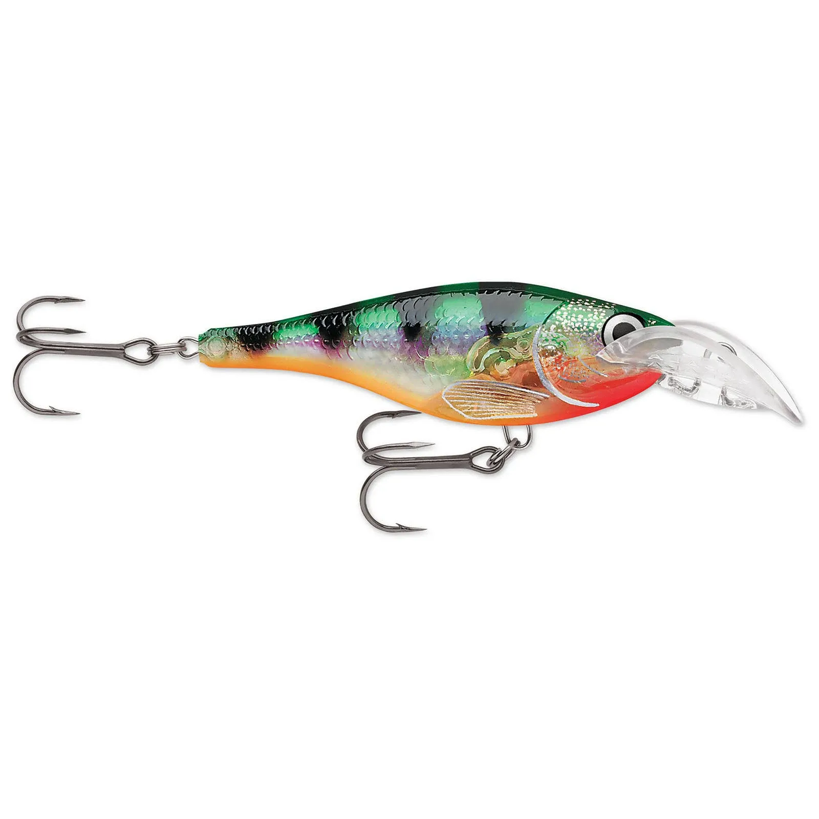 Rapala Scatter Rap Glass Shad, Glass Perch