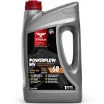 TRIAX Powerflow MV 68 Premium HLP Hydraulic Oil, 6000 Hour Extended Life, Double Anti-Wear, True All Season, -40 F Pour Point (1 Gallon)