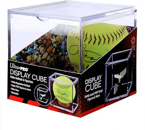 Ultra Pro Softball Display Cube Holder fits Most Vinyl Funko Pop! Figures