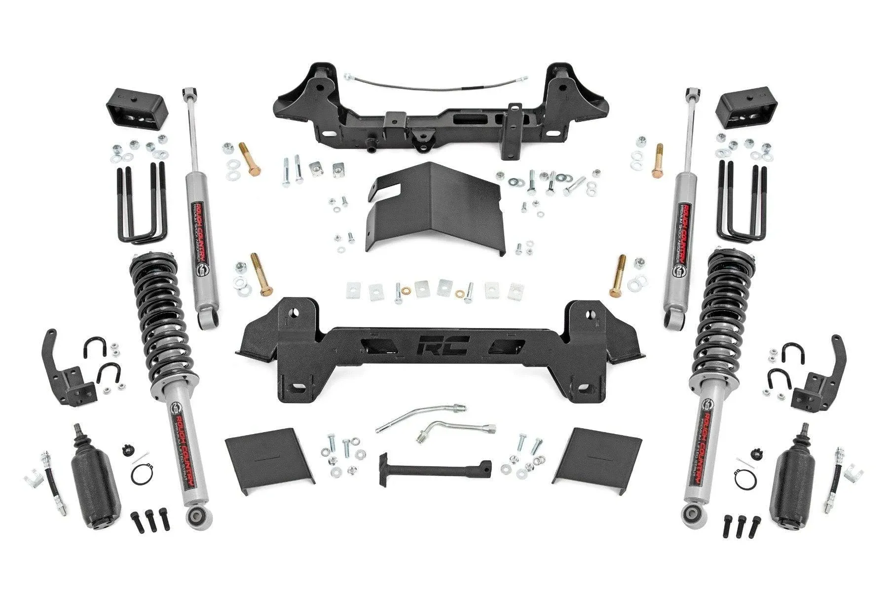 Rough Country 6&#034; Lift Kit w/N3 Struts &amp; Shocks for 96-04 Toyota Tacoma - 74131