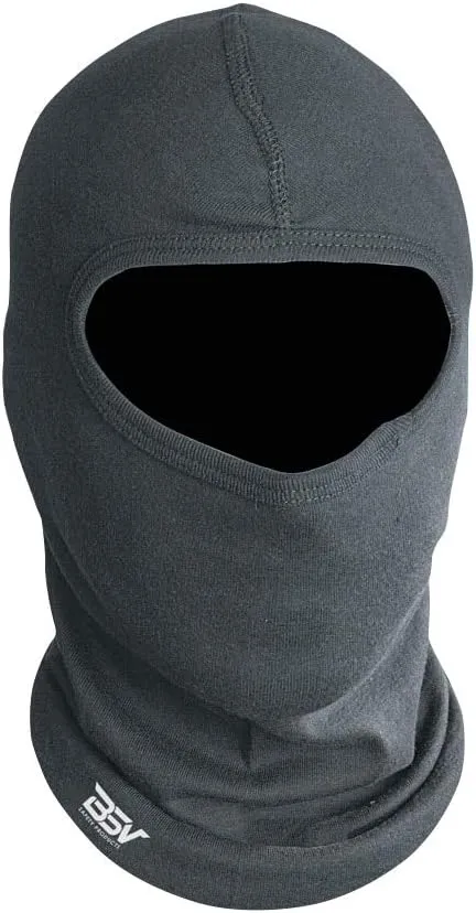 Balaclava Face Mask Cotton - All Season Gear for Skiing, Snowboarding, Motorcycling, Cycling & Outdoor Sports for Men & Women - Black