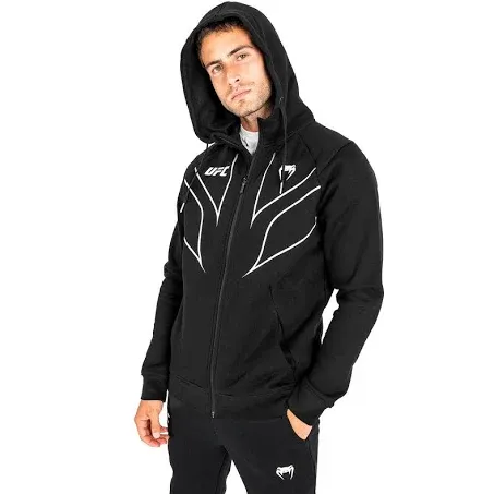 Venum UFC Fight Night 2.0 Replica Full Zip Hoodie - Black