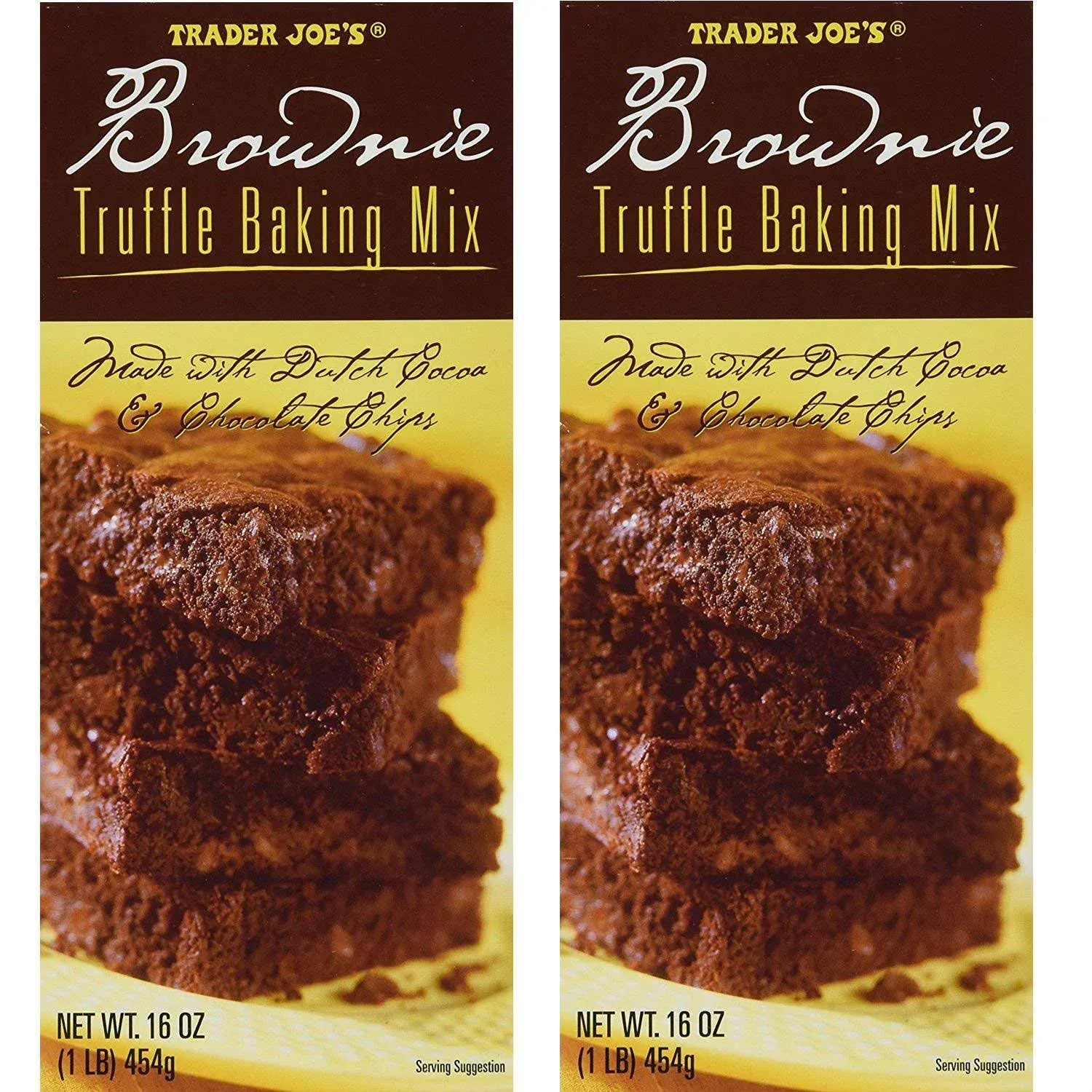 Trader Joe's Brownie Truffle Baking Mix (2 Pack)