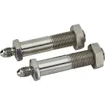 Stainless Thru-Frame Brake Line Fittings, 1-1/2 - 2 Inch