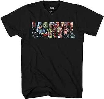 Marvel Team Logo Fill T-Shirt for Adults