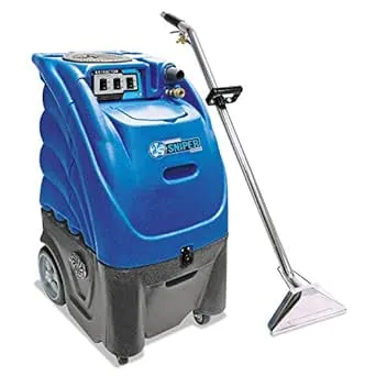 12 Gallon Tank Carpet Extractor with Dual Vacuum Motors