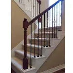 BTERAZ B07S6Q56QVBTERAZ Double Twisted Stair Railing Set 10 Pack