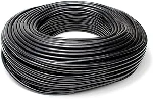 HPS 3.5mm Black High Temp Silicone Vacuum Hose - 10 Feet Pack