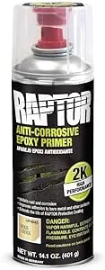 U-Pol Raptor 2K Aerosol Anti-Corrosive Epoxy Primer- Beige