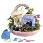 — Unicorn Paradise Toy Figurine Plant Kit — Grow a Garden for Dahlia the Fairy and Friends — Ages 4+