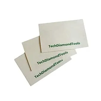 A Set of 3 Wool Cloths for Buffing or Polishing with TechDiamonTools Diamond Pastes